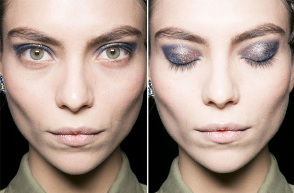 How to Wear Glitter Eye Makeup