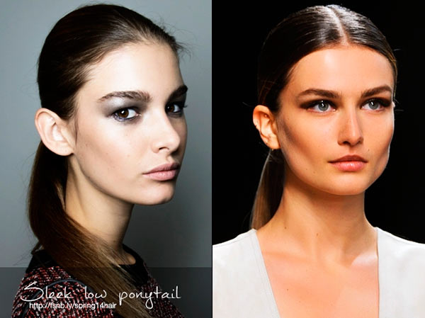 The Low Ponytail Trend for 2014