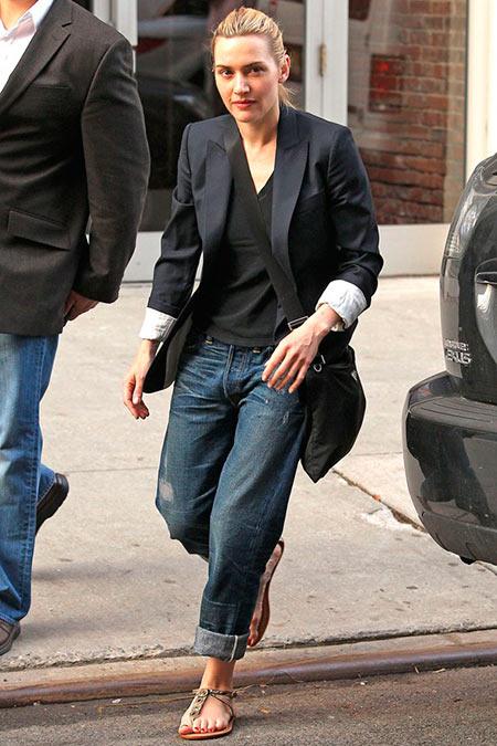 How Celebs Wear Boyfriend Jeans So Cool!