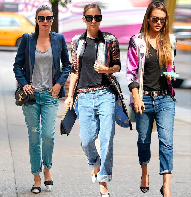 How Celebs Wear Boyfriend Jeans So Cool!