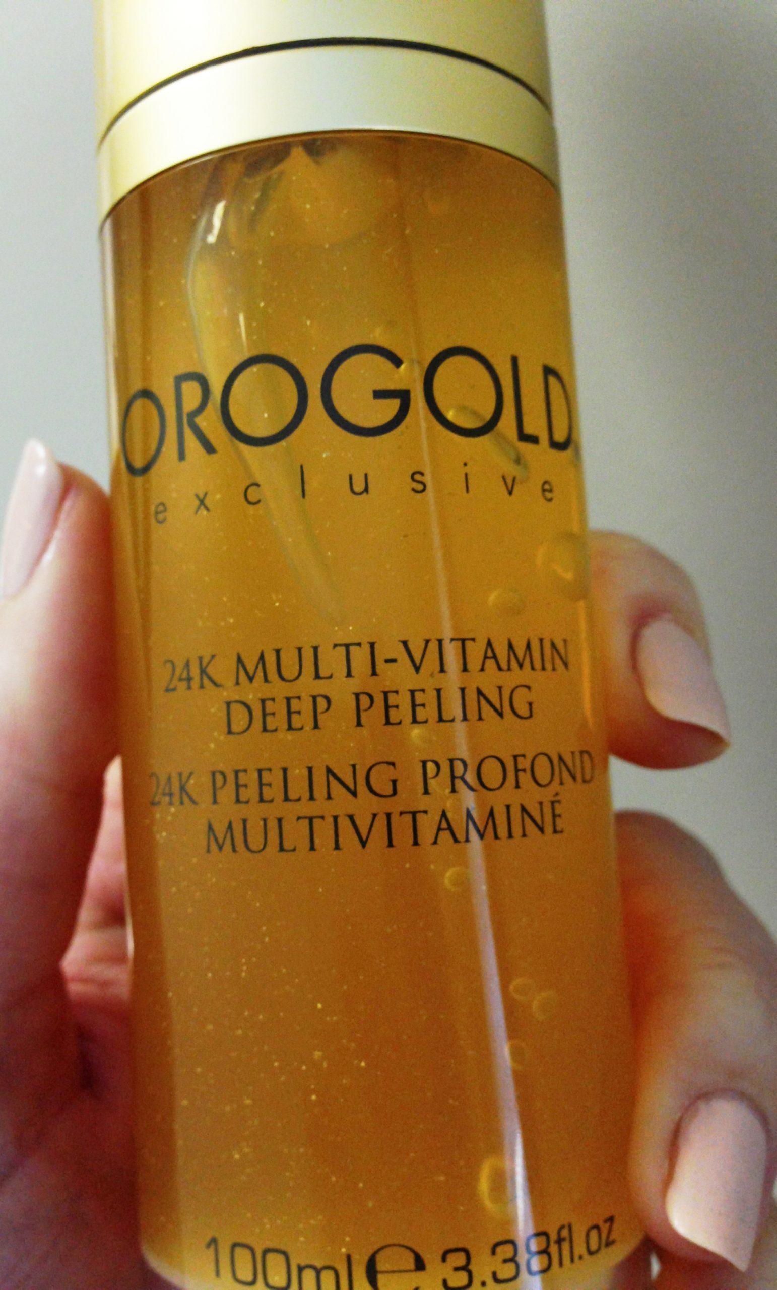 The OROGOLD 24K Multi-Vitamin Deep Peeling