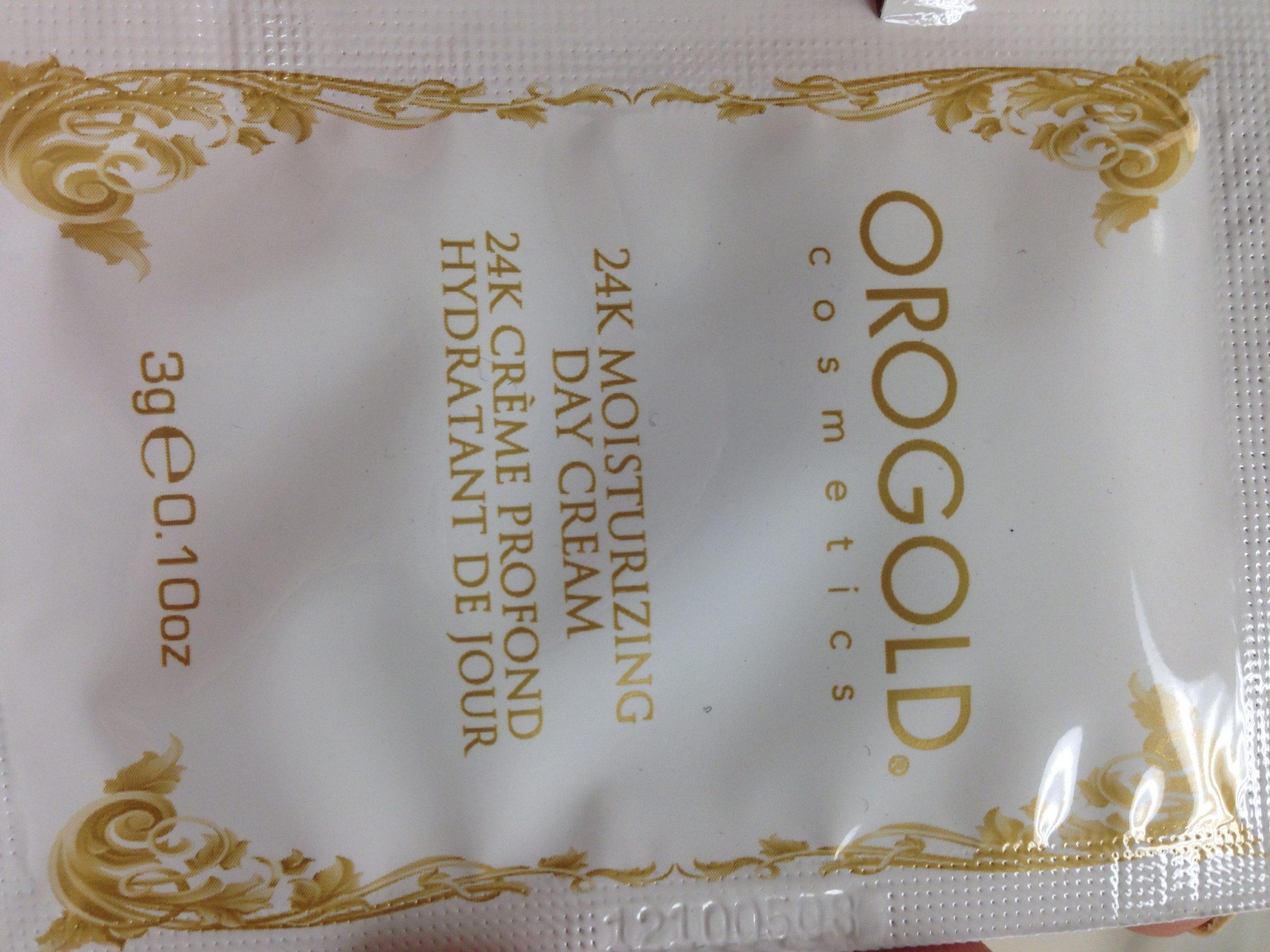 OROGOLD moisturizing day cream