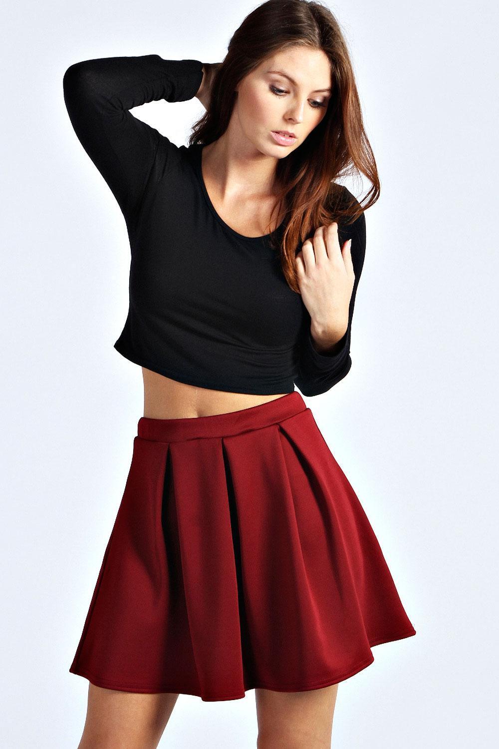 What to Wear with Skater Skirts 4