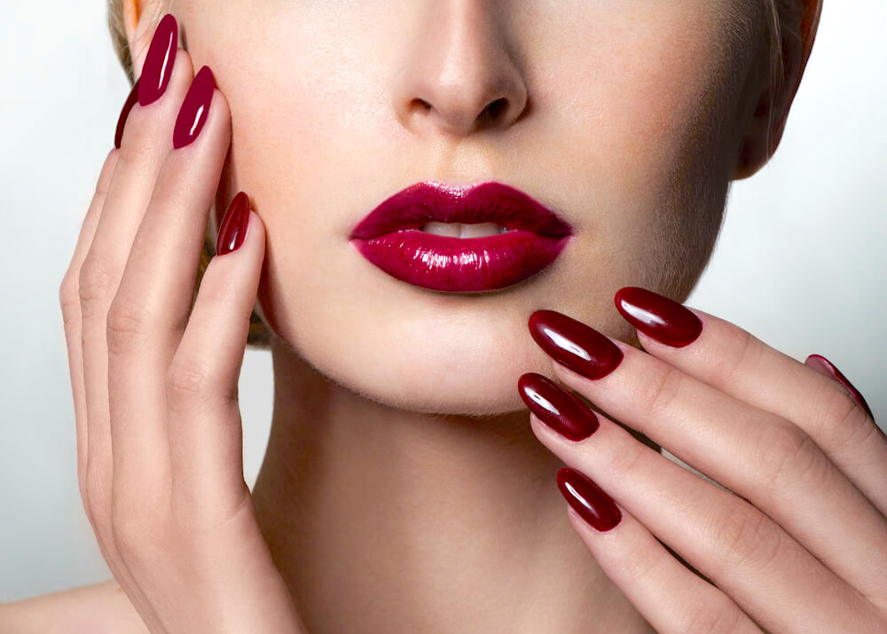 DFrow The Best Nail Colors for Fall burgundy
