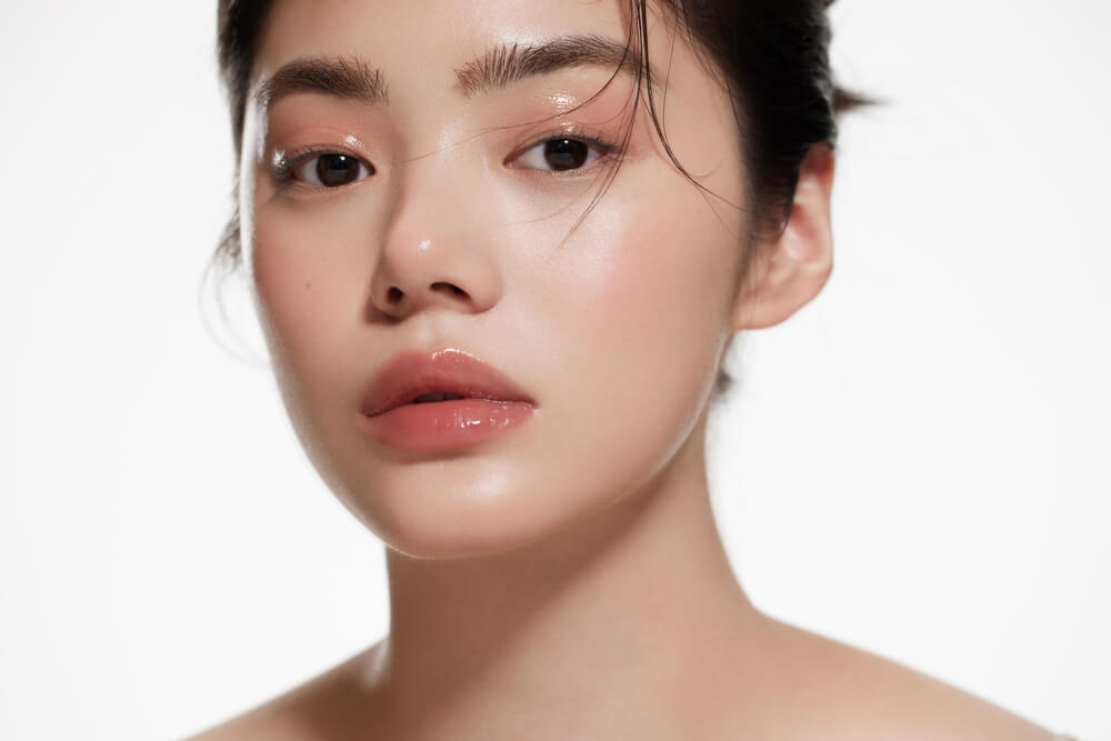 woman makeup skincare