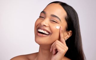 woman orogold skincare